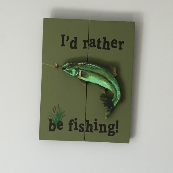 Rustic wall decor fishing wall decor fishing by
