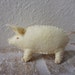 small stuffed pig