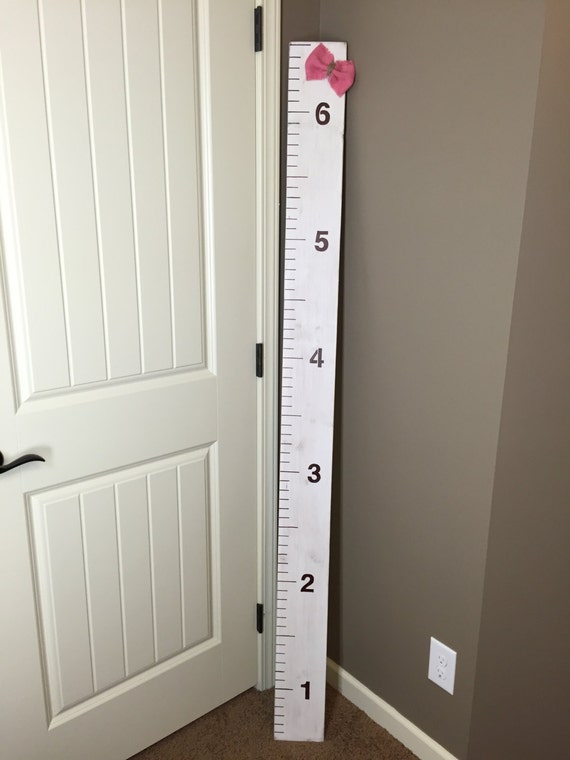 6ft growth chart ruler by iCraftAndDesign on Etsy