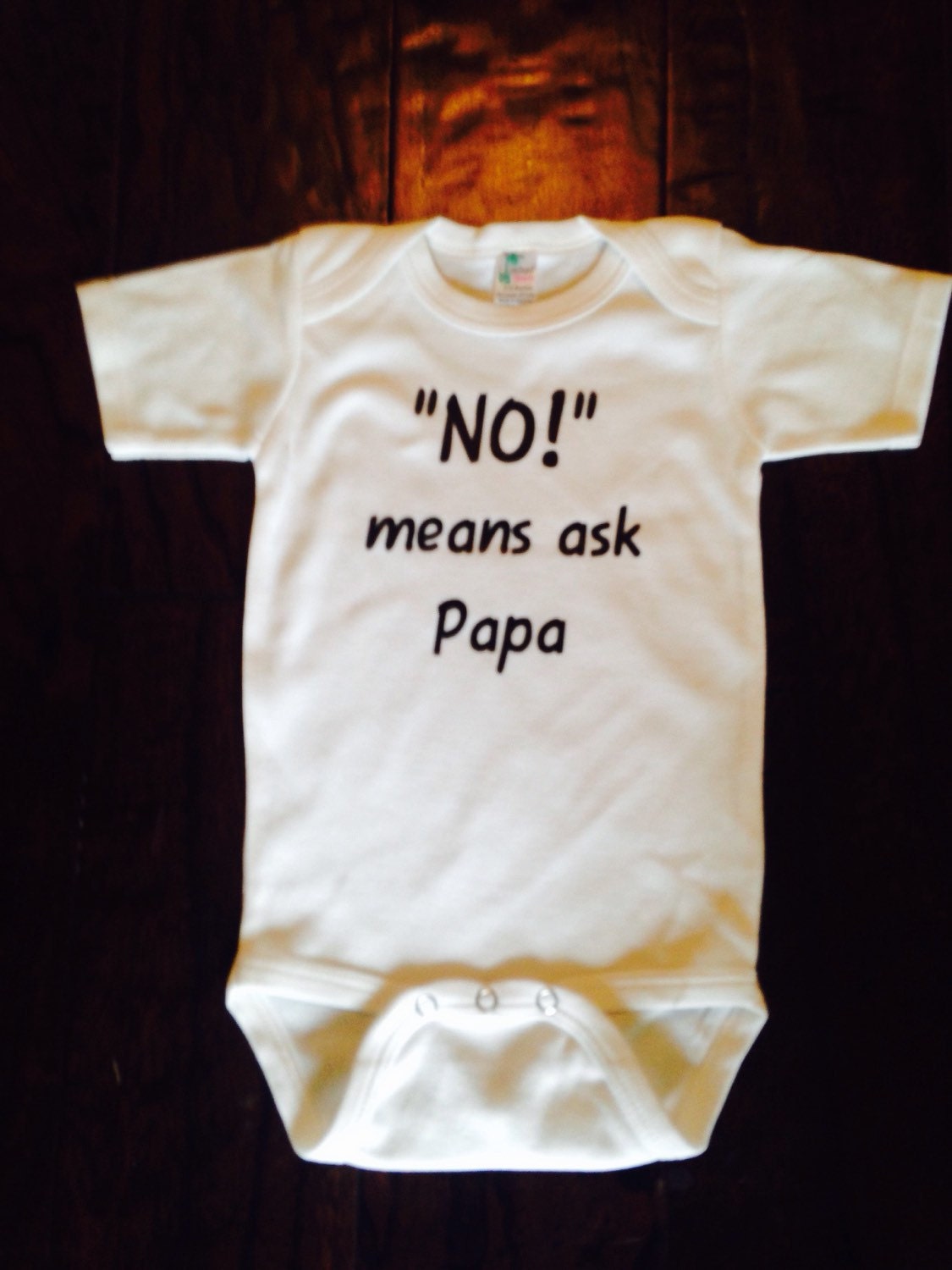 NO means ask Grandma Grandpa nana papa mommy daddy by GiftTrend