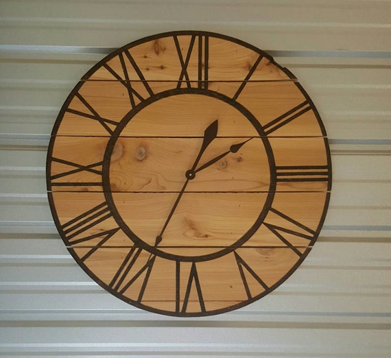 29fixer upper style wall farmhouse wall clock with