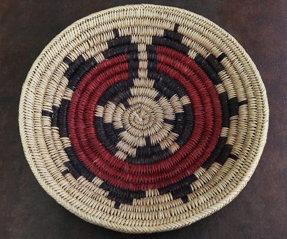 Vintage Navajo Wedding Ceremonial Basket Native by FusionOfArt