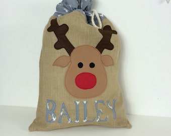 Medium Personalised Christmas Sack