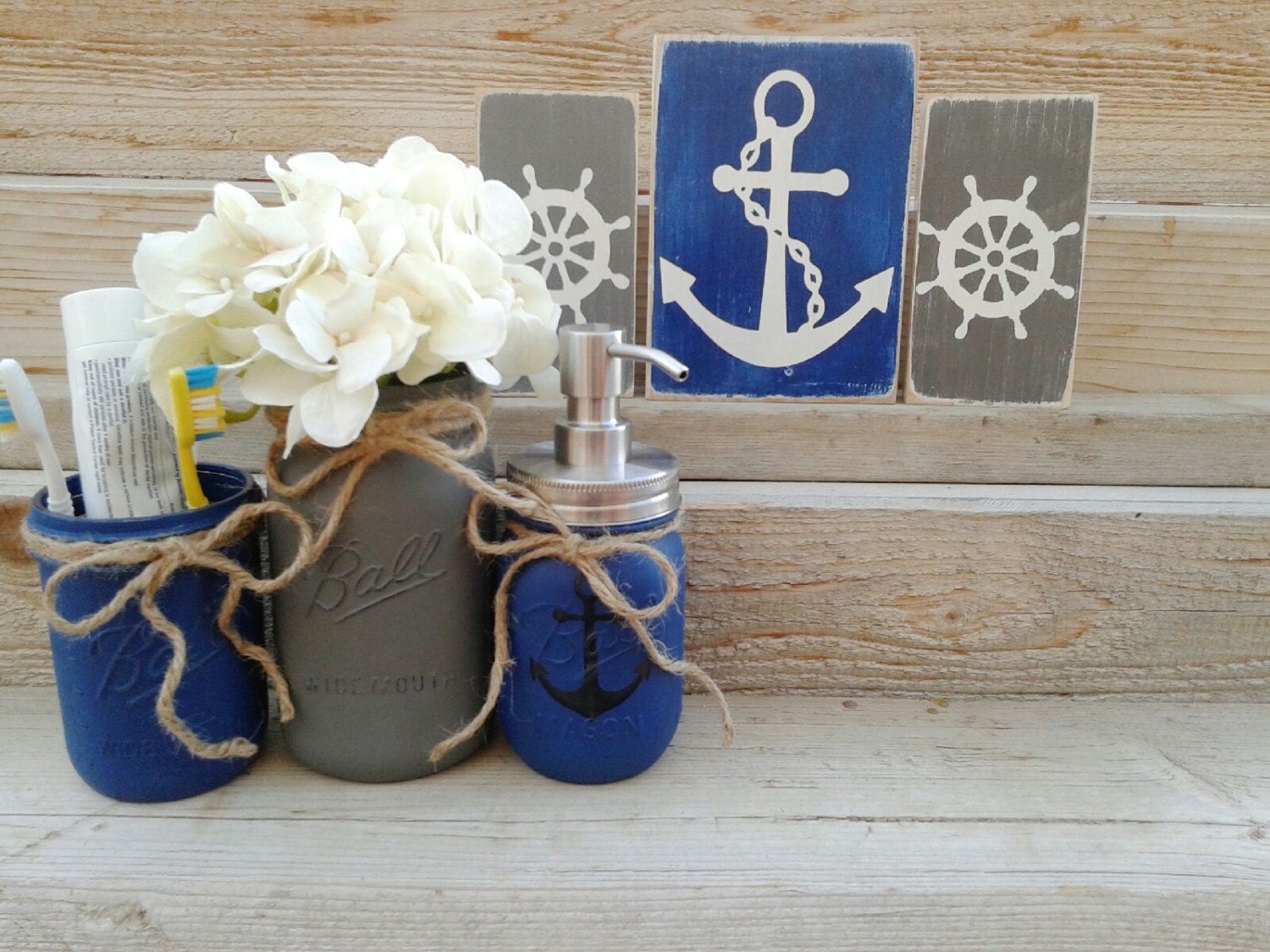 Anchor Decor Rustic Nautical Bathroom Decor Anchor Bathroom