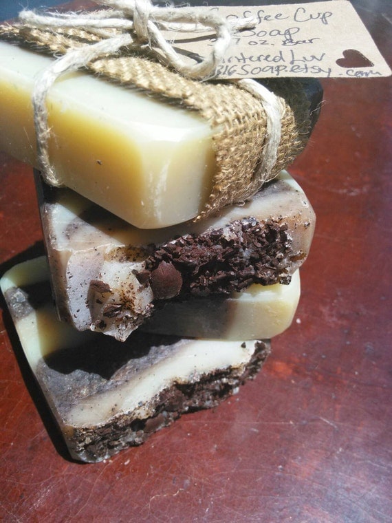 Coffee Soap/Coffee Lover/Caffeine Soap/Handmade