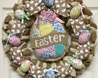 Easter Wreath, Vintage Easter Wreath
