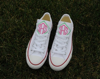 Monogrammed Converse ~ Monogrammed Chucks ~ Spring shoes!!!