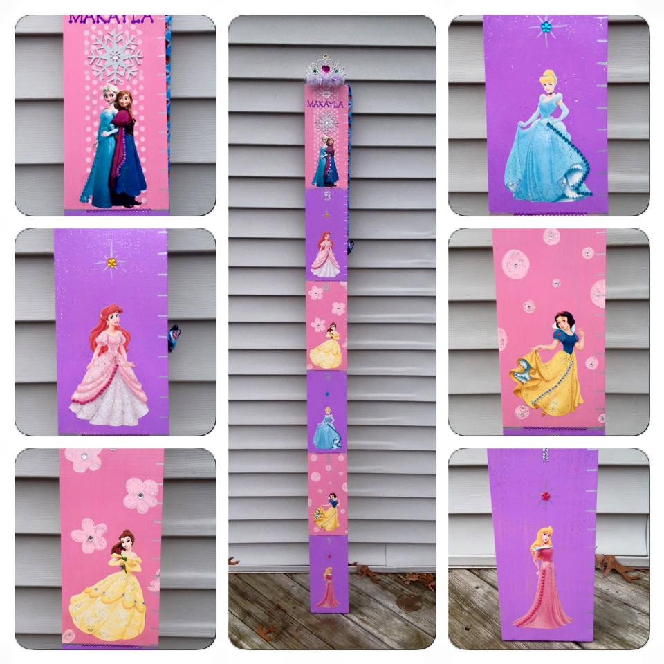 Disney Princesses Growth Chart