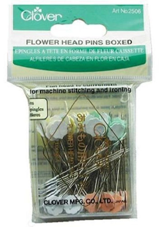 clover flower head pins clover flower head pins