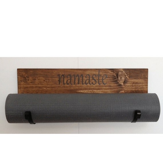 Personalized yoga mat holder handmade yoga mat holder by YogaWares
