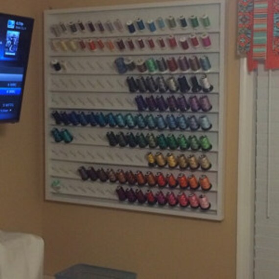 Custom EMBROIDERY CONE Thread Spool Rack by SewNSupplyDisplays