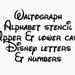 harry potter font stencil for google docs