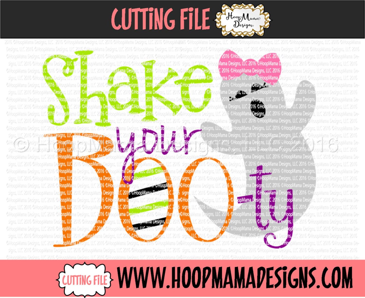 Download Shake Your Booty GIRLY Halloween SVG DXF eps and png Files for