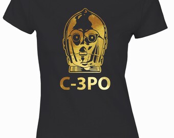 c3po costume shirt