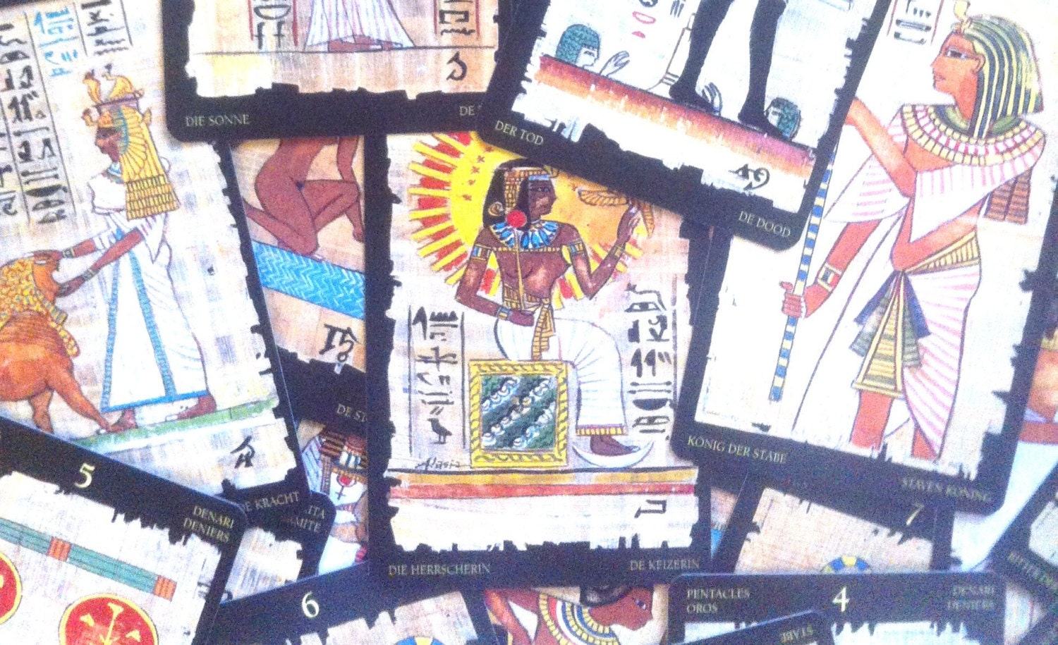 Egyptian Tarot Reading 7 10 Card Spread by MojoqueenPsychic
