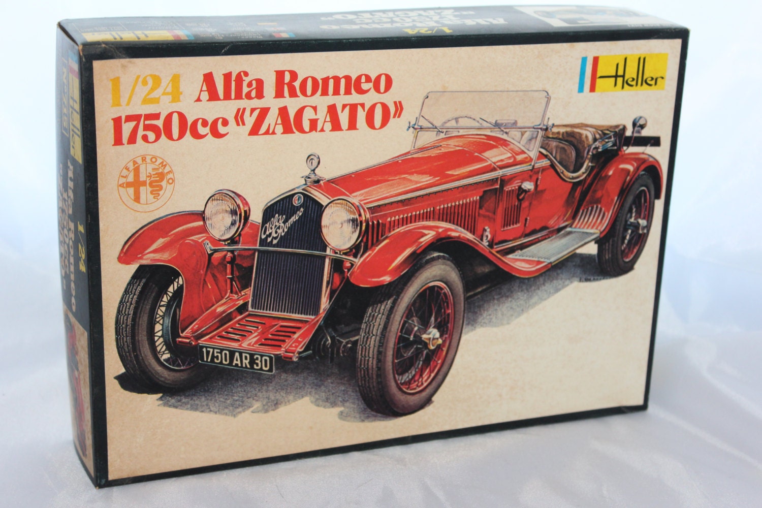 romeo alfa model kits car by Romeo Model Car Kit Heller 1750cc Alfa Zagato VintageByJessie romeo alfa model kits car by Romeo Model Car Kit Heller 1750cc Alfa Zagato VintageByJessie