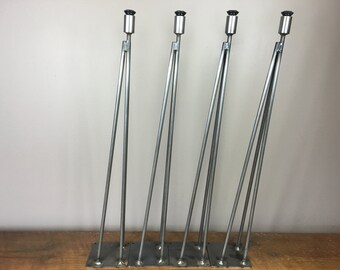 Hairpin Leg, Table Leg, Bench Leg, Leveling Foot,Mid Century Modern**** FREE FAST SHIPPING**** & Ships in 24 Hours