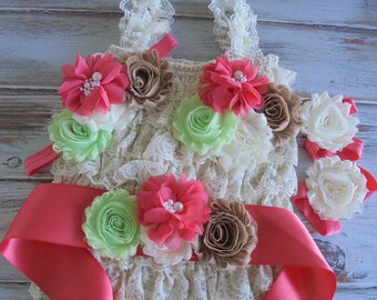 ivory lace romper,ivory romper,ivory baby romper,photoshoot romper,ivory ruffle rompers,ivory rompers,baby ivory lace rompers,girls rompers,