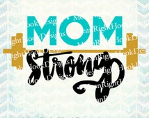 Unique gym mom related items Etsy