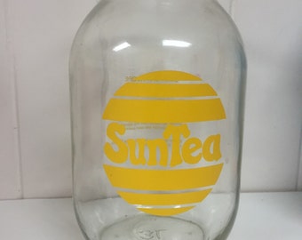 Sun Tea Glass Jar Retro Pitcher Recipe