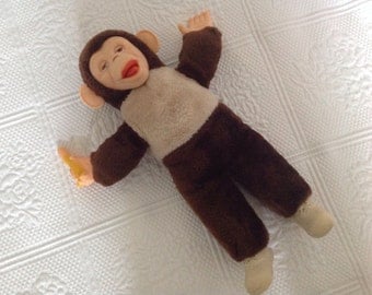 1950s stuffed monkey