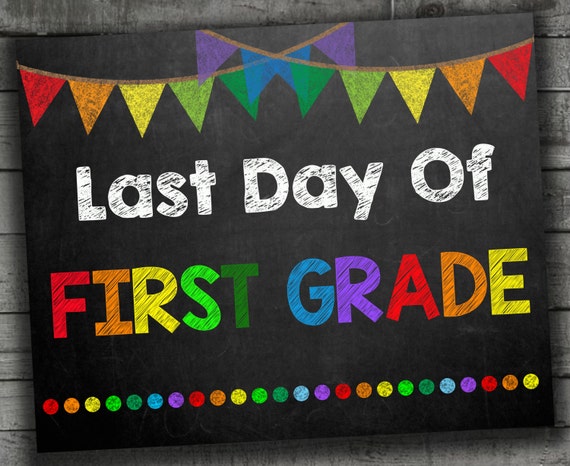 last-day-of-first-grade-chalkboard-school-by-partyprintableinvite
