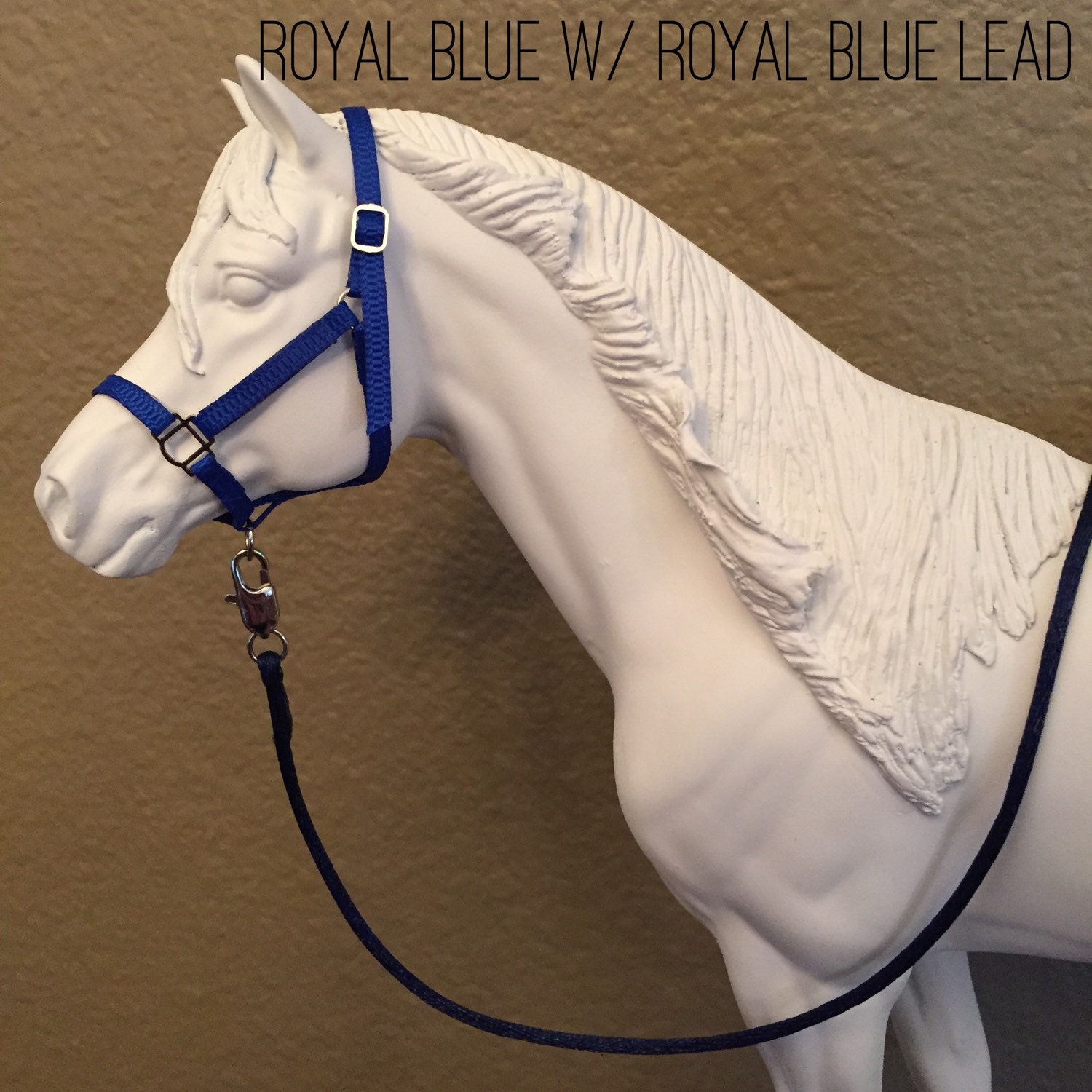 Model Horse Halter & Lead Custom Made To Order Any Color