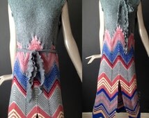 Chevron Knit Dress & Pant Set - 51013 main image 0