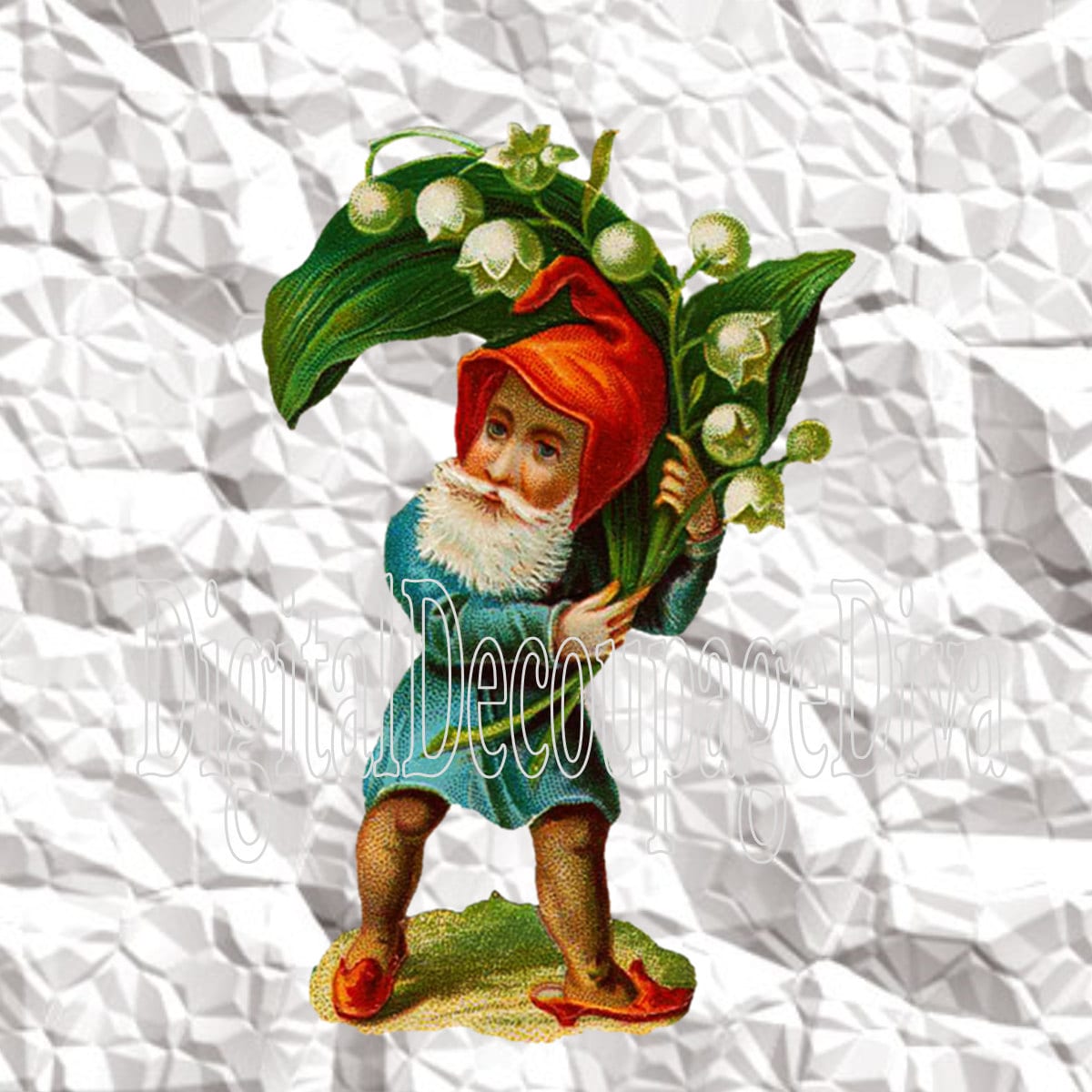 free clipart garden gnomes - photo #45