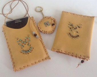 Case for cell phone and key chain!