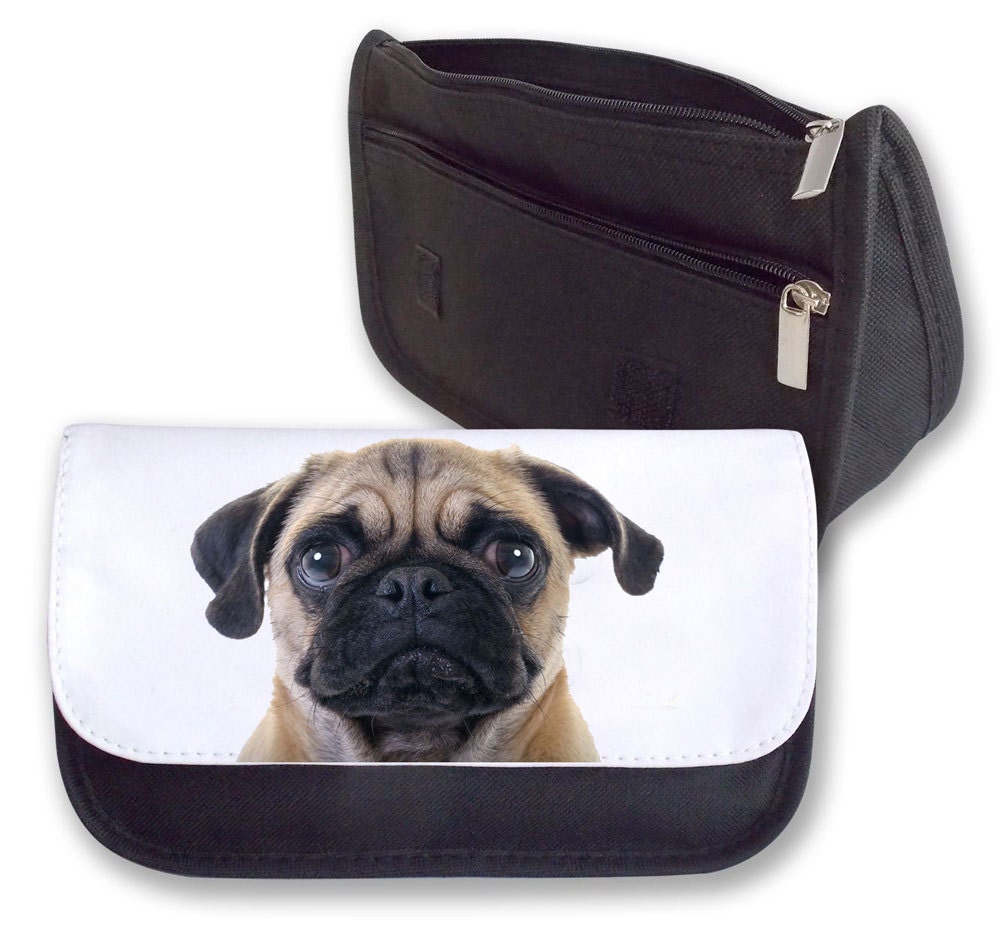 Cute pug pencil case