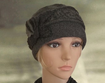 Womens winter hats, Warm felted hat, Small wool cap , Ladies felt wool hat, Felted wool cap hat, Wool cap beanie hat, Womens wool warm hat