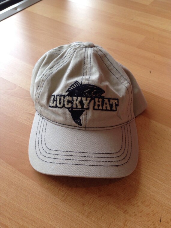 Tan adjustable Lucky fishing hat