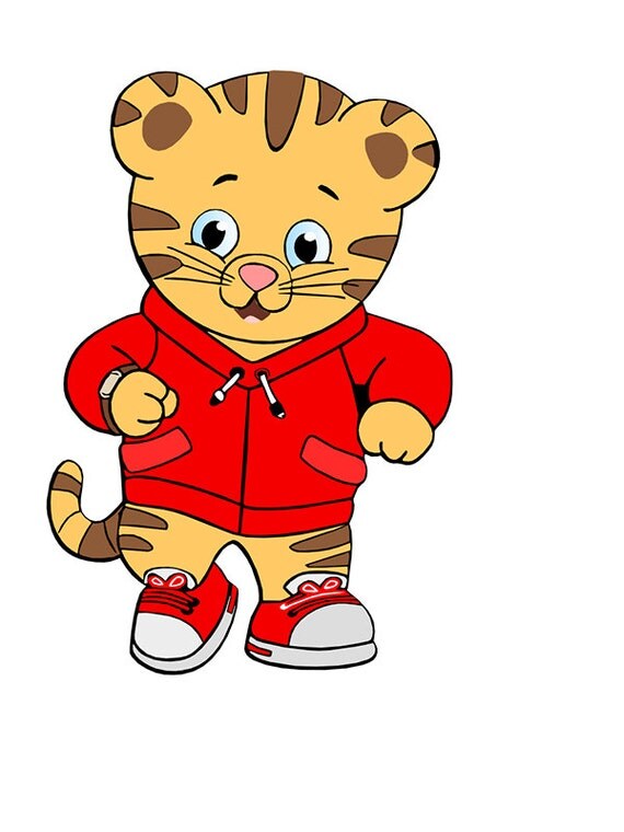 Daniel Tiger SVG Instant Download by SweetRaegans on Etsy