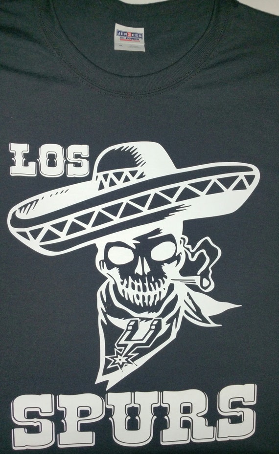 spurs sugar skull shirt