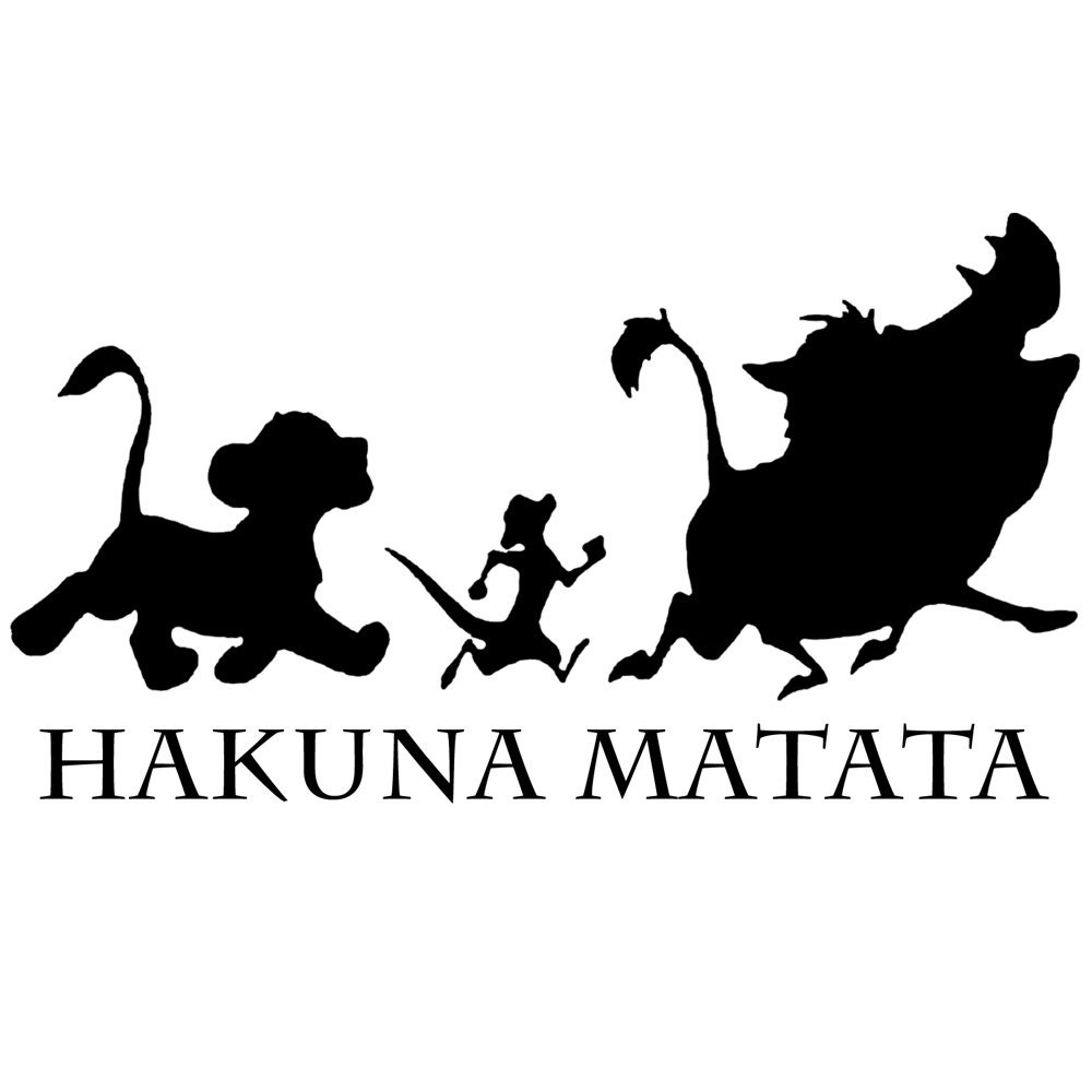 Download The Lion King Quote Vinyl Decal Wall Art It Means No