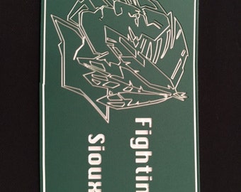 Fighting Sioux State Plaque