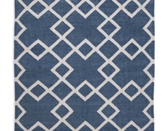Juno Blue Eco Friendly rug 6ft x 4ft