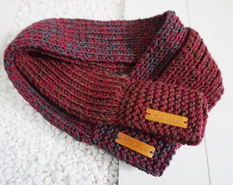Knitted muffler Etsy