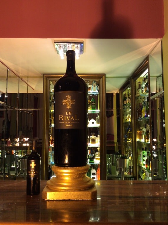 Giant Huge Big Red French wine Bottle 15 Liters