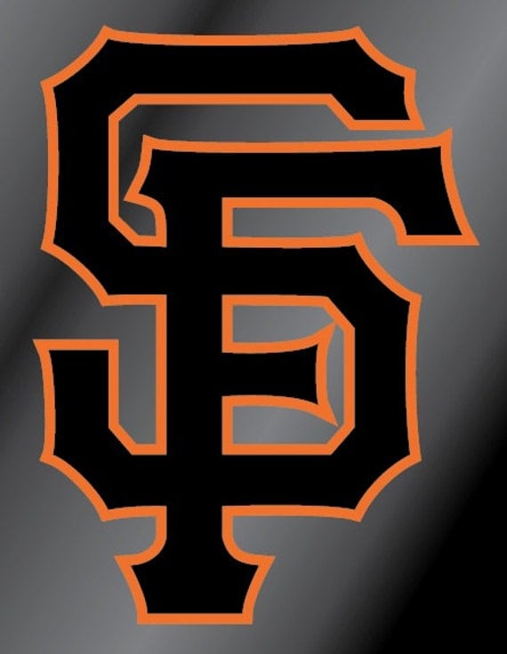 San Francisco Giants Vinyl Decal Sticker by TooTwistedGraphics
