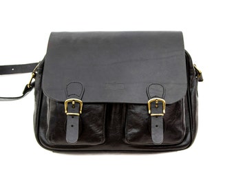Italian Leather Handbag, El Campero, Satchel, Shoulder or Cross Body Bag