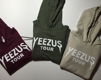 NEW COLOR OPTIONS ! Yeezus Tour Hoodie