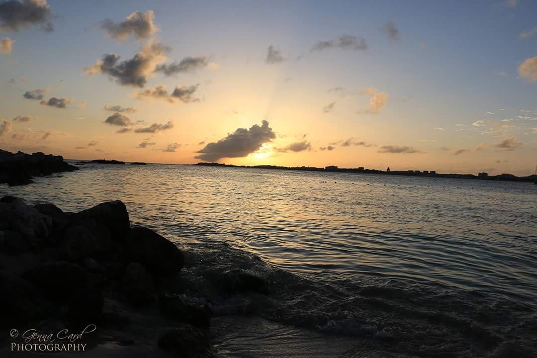 Beach Sunset Photo By GennaCardPhotography On Etsy