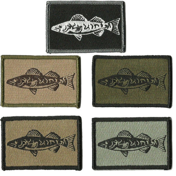 2x3 Inches Walleye Wildlife Hunting Fishing by CelidonPatchInc