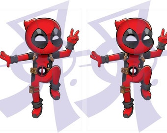 Unique deadpool printables related items | Etsy