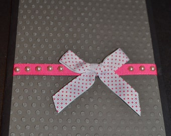 Any occasion unique Grey and Black Card