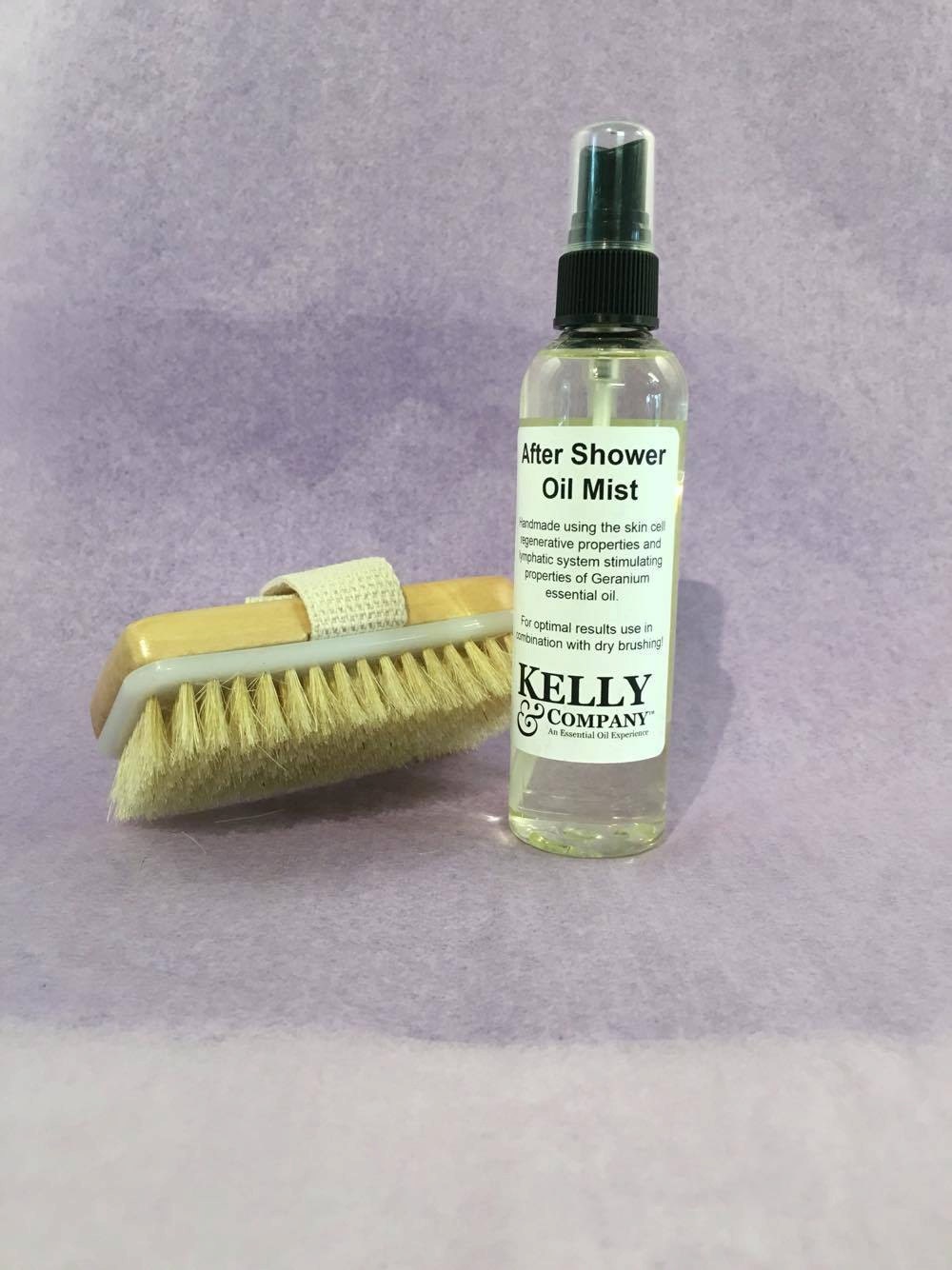 After Shower Oil Mist and Dry Brush by EssentialOilsbyKelly