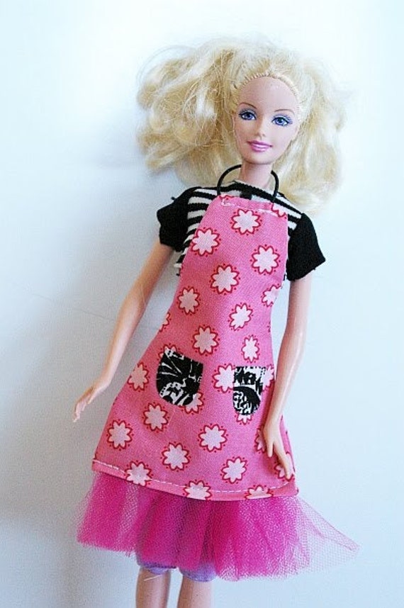 Barbie apron pattern Barbie apron pdf Doll by Qualitypatterns