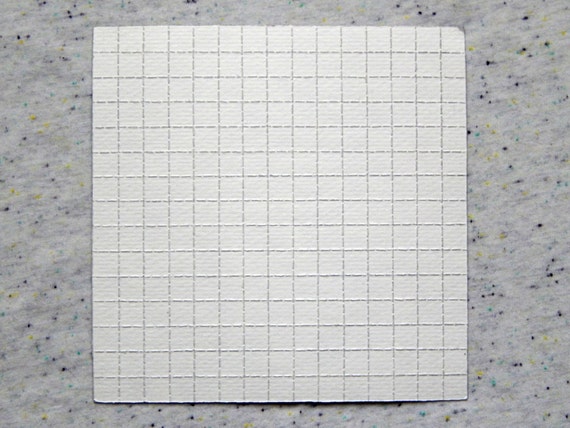 Blotter Art Skull Perforated Print Paper